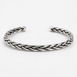 jonc argent homme