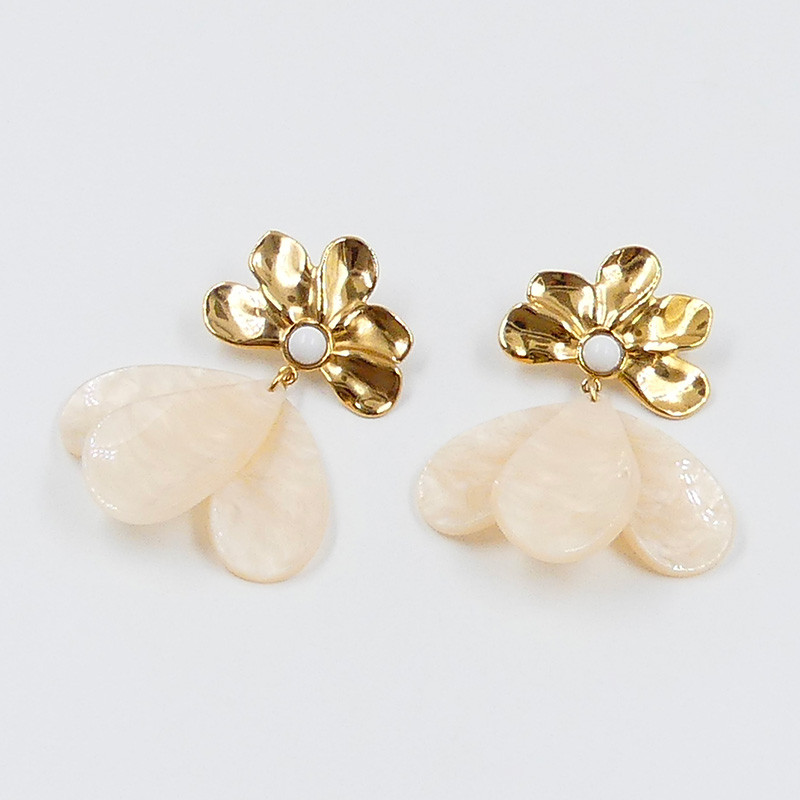 Boucles d’oreilles Fleur bohème