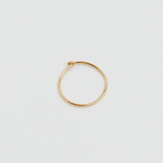 Créole fine or 18 carats 15 mm