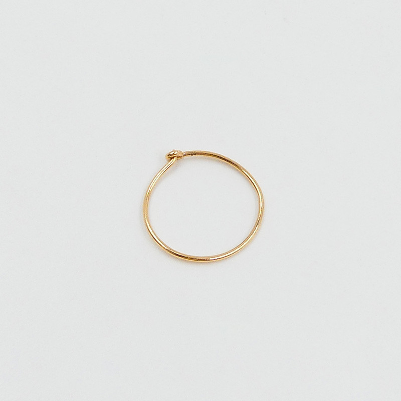 Créole fine or 18 carats 15 mm
