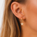 Boucle à l'Unité dorée Étoile Strass