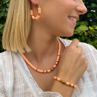 Parure bijoux colorés vacances femme