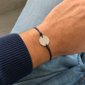 Bracelet Homme Cordon et médaille 20mm