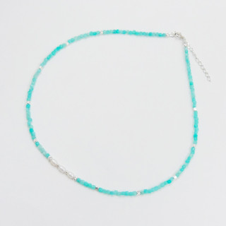 Collier Amazonite Argent 925
