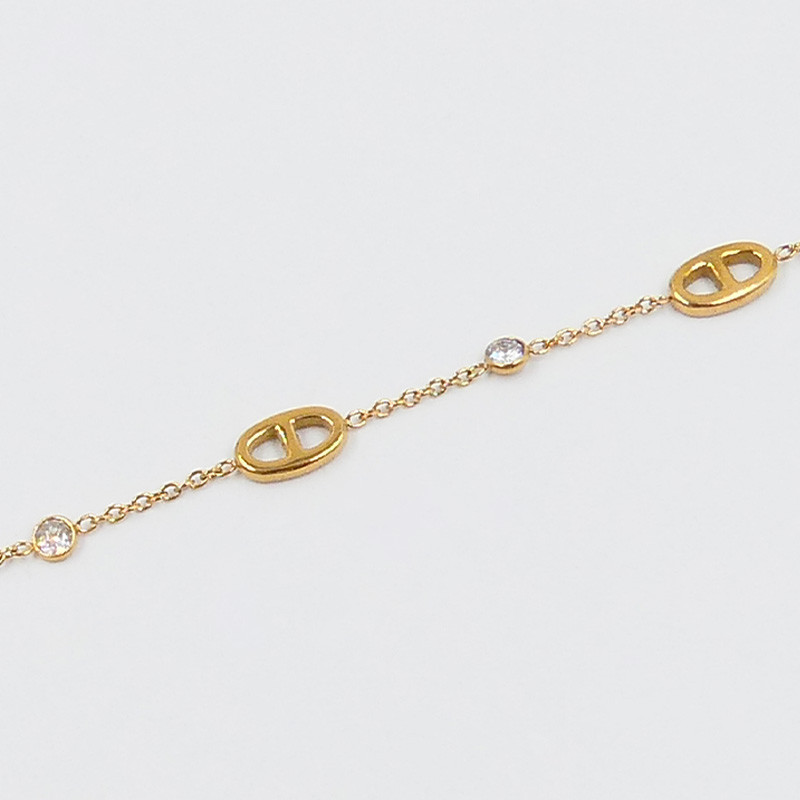 Bracelet maille marine femme