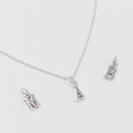 Collier Argent Lettres