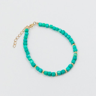 Bracelet chrysoprase