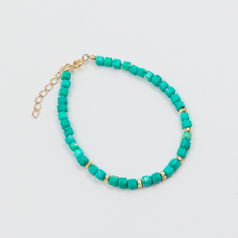 Bracelet chrysoprase