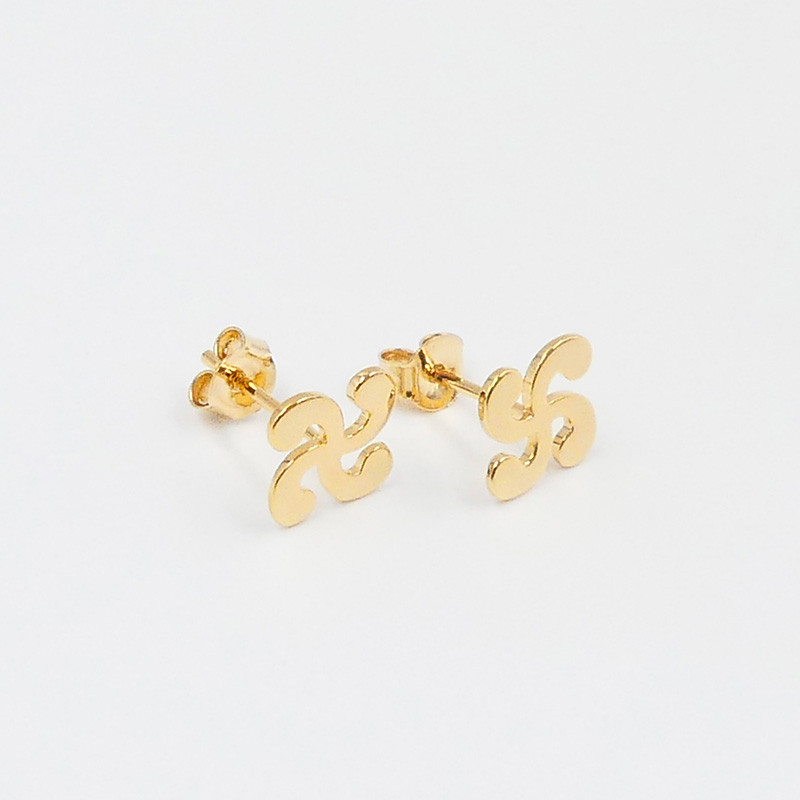 Boucles Croix Basque La Petite Tribu