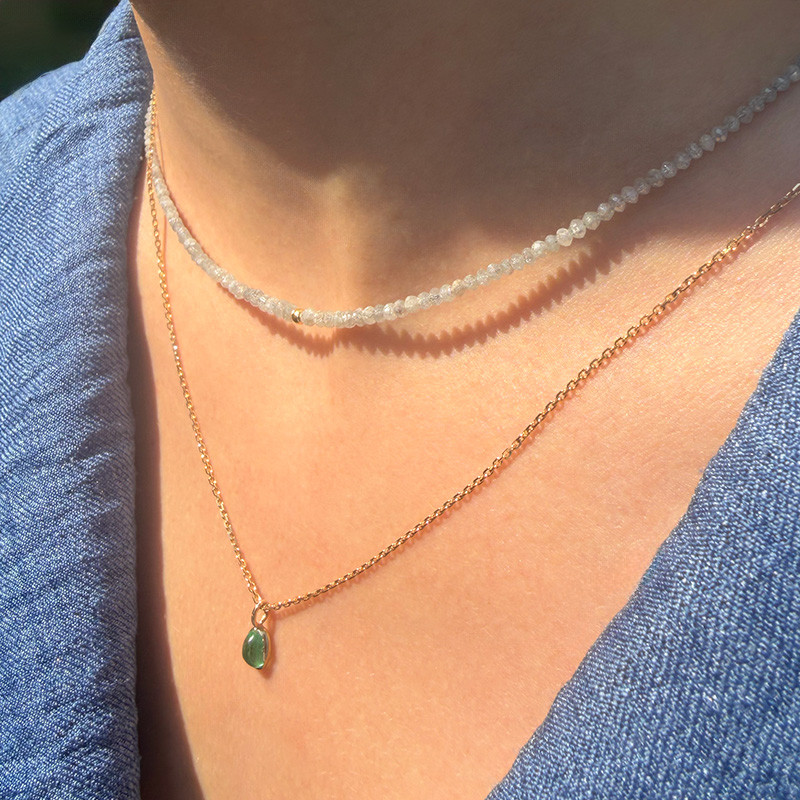 Colliers précieux femme
