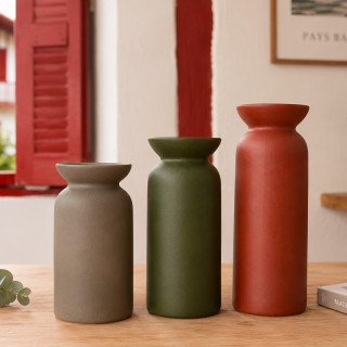 Set de 3 vases couleurs Sud-Ouest