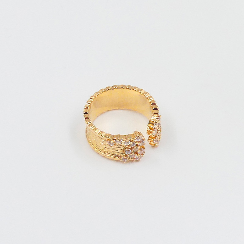 pinky ring femme strass