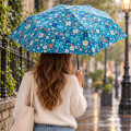 Parapluie de Sac Fleuri Style Liberty – Compact & Pliable