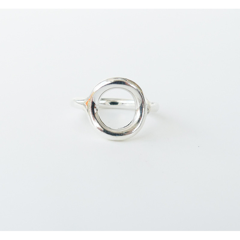 Bague Argent Cercle épais