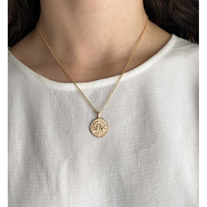 Collier Médaille Signe astrologique