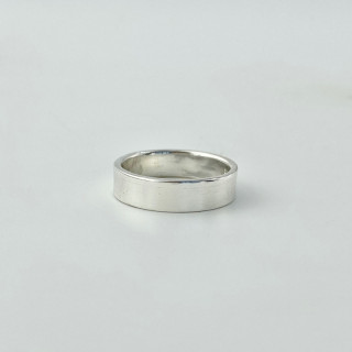 Bague Argent Alliance large 5 mm