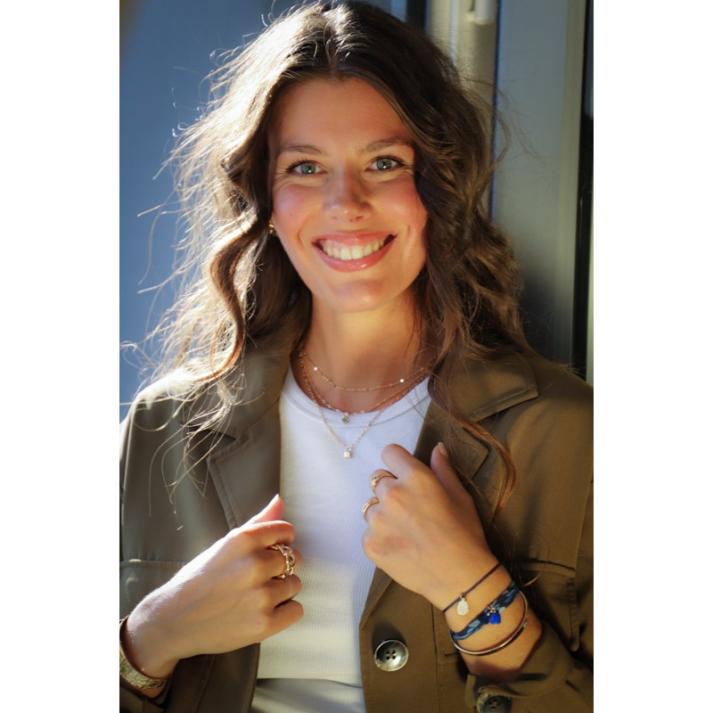 Collier Plaqué Or Petites Pastilles