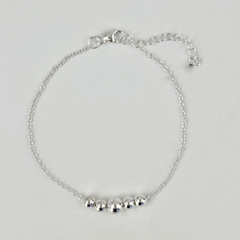 Bracelet Argent Mini Boules