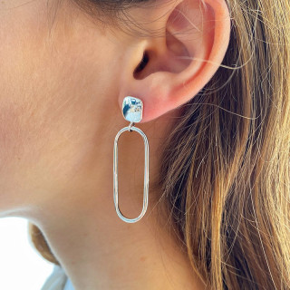 Boucles d'oreilles Argent pendantes