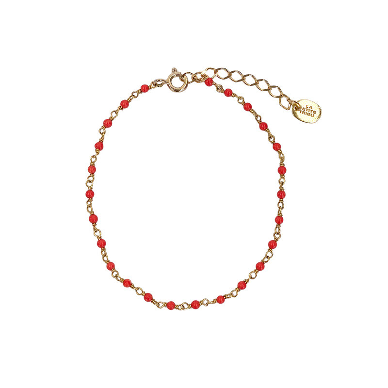 Bracelet Doré rang de pierres fines