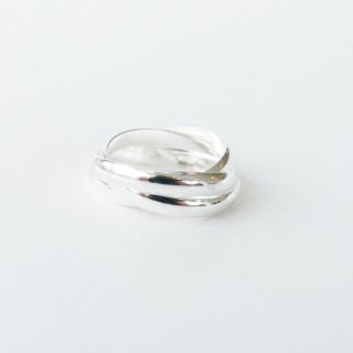 Bague Argent Fine Trinité