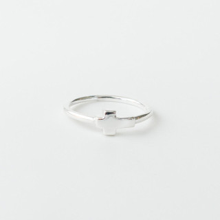 Bague Argent Petite Croix