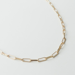 Collier Plaqué Or grosse maille
