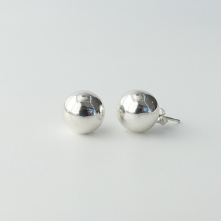Clous d'oreilles Boules Argent 10 mm