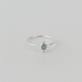 Bague Argent Amazonite