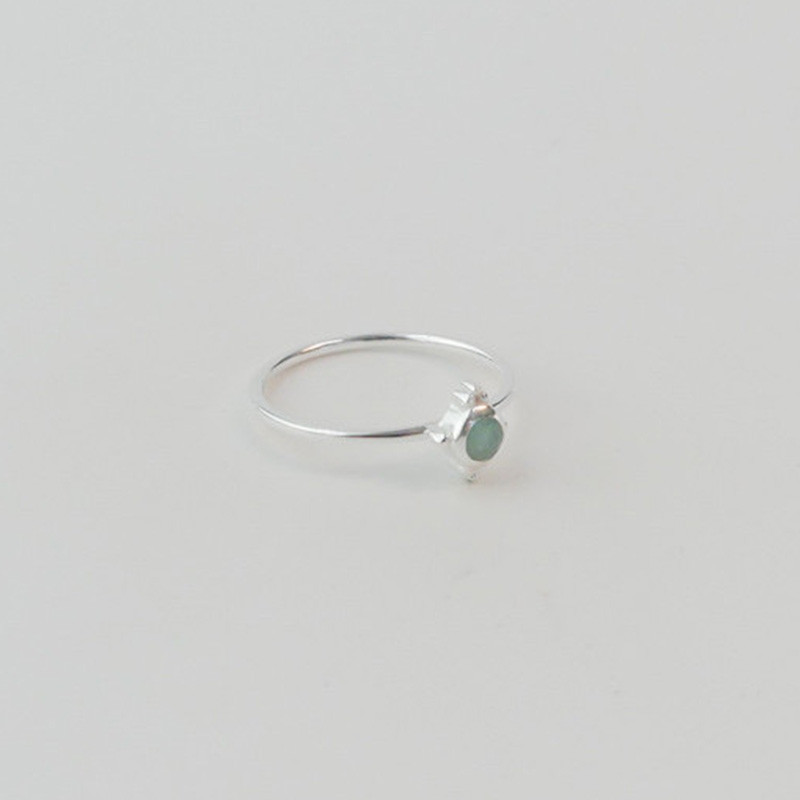 Bague Argent Amazonite