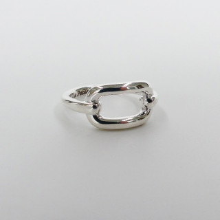 Bague Argent rectangle