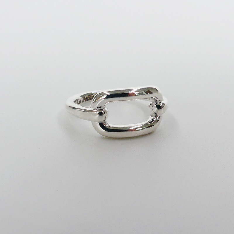 Bague Argent rectangle
