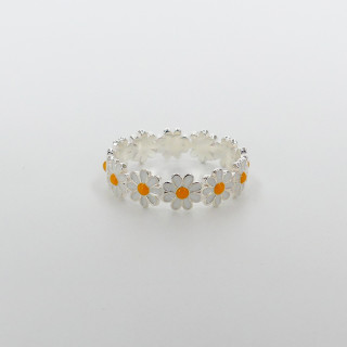 Bague Argent Marguerite