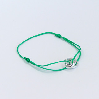 Bracelet Cordon Argent Trinité