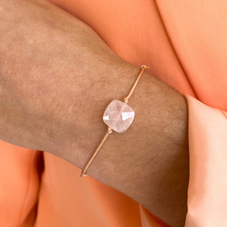 Bracelet Cordon pierre fine