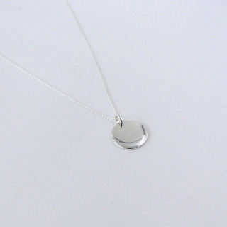 Collier Argent Médaille 20 mm