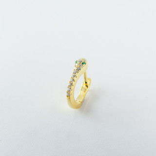 Boucle à l'unité Dorée Serpent