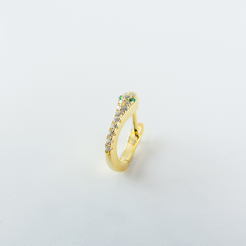 Boucle à l'unité Dorée Serpent