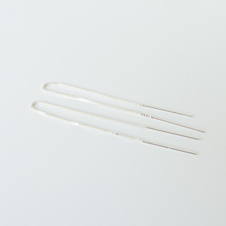 Boucles d'oreilles Argent traversantes