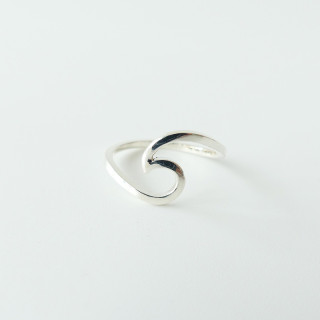 Bague Argent Vague
