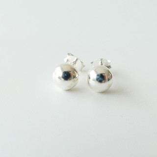 Clous d'oreilles Boules Argent 6mm