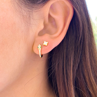 Boucle à l'unité Dorée Serpent